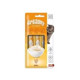 M-Pets Tavuklu Krema 4x15 gr Kedi Ödül Maması