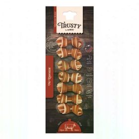M-Pets Trusty Beef Tatlı Patatesli 7'li 140 gr Düğümlü Kemik