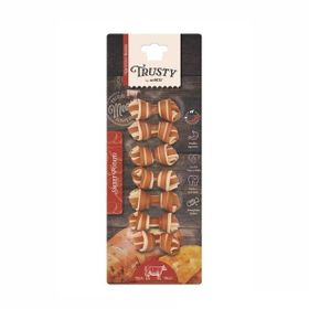 M-Pets Trusty Beef Tatlı Patatesli 7'li 140 gr Düğümlü Kemik