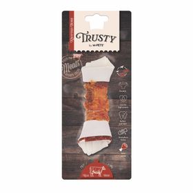 M-Pets Trusty Extra Sığır Etli Düğümlü 15.3 cm Köpek Çiğneme Kemiği