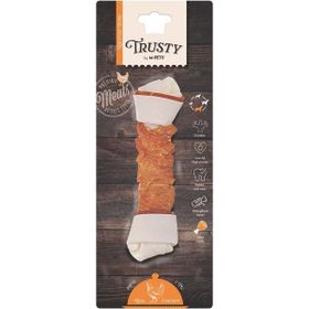 M-Pets Trusty Tavuklu ve Sığır Derili Düğümlü 20.3 cm Köpek Çiğneme Kemiği