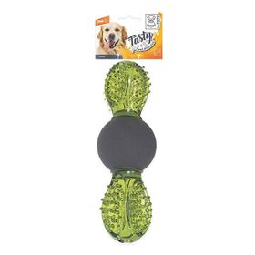 M-Pets Uranus Kauçuk Ödül Hazneli 16.5x6x6 cm Yeşil Köpek Oyuncağı