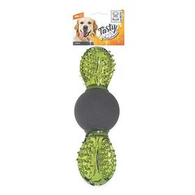 M-Pets Uranus Kauçuk Ödül Hazneli 16.5x6x6 cm Yeşil Köpek Oyuncağı