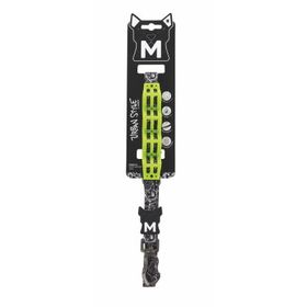 M-Pets Urban Style Freestyle 120 cm Siyah-BeyazM Köpekler İçin Şok Emici Gezdirme Kayışı