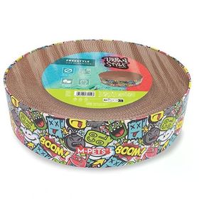 M-Pets Urban Style Freestyle 41x10 cm Karışık Renkli Karton Tırmalama Tahtası
