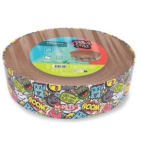 M-Pets Urban Style Freestyle 41x10 cm Karışık Renkli Karton Tırmalama Tahtası