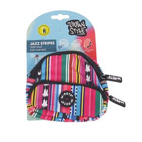M-Pets Urban Style Jazz Stripes 14x14x2 cm Köpek Ödül Taşıma Çantası