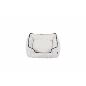 M-Pets Warm Hug 55x45x18 cm S Beyaz Kedi ve Köpek Yatağı