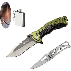 M-Tech 4-12-1 Haki 21 cm Kurtarma Çakı Seti