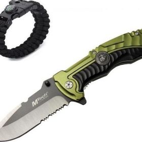 M-Tech 4-12-1 Haki 21 cm Kurtarma Çakı Seti