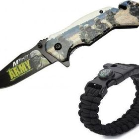 M-Tech 4-23-3 Army 20 cm Çakı Seti
