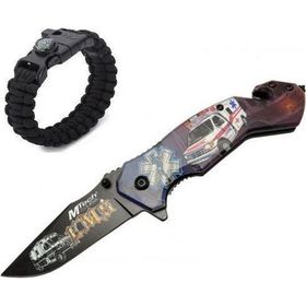 M-Tech 4-23-5 İlkyardım 20 cm Çakı Seti