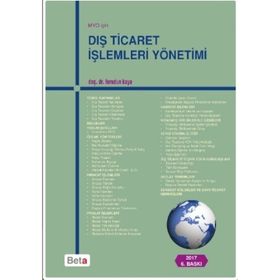 M.Y.O. İçin Dış Ticaret İşlemleri Yönetimi Beta Yayınları