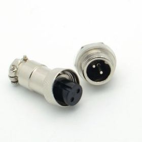 M12 2 Pin Dişi-Erkek Konnektör