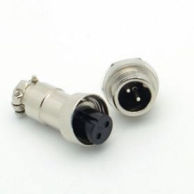 M12 2 Pin Dişi-Erkek Konnektör