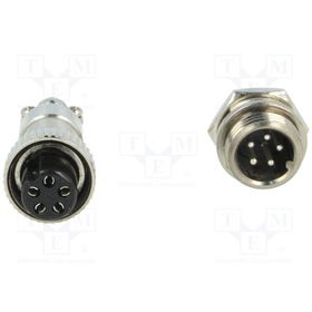 M12 5 Pin Dişi-Erkek Konnektör