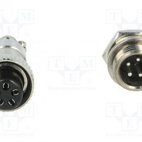 M12 5 Pin Dişi-Erkek Konnektör