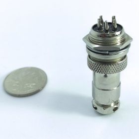M16 5 Pin Dişi-Erkek Konnektör