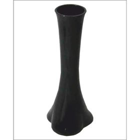 M3Decorium Akrilik Fil Ayağı Uzun Siyah 40cm Vazo