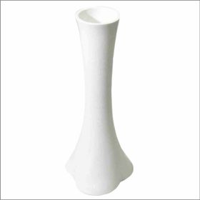 M3Decorium Beyaz Kırılmaz Uzun 40cm Vazo