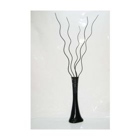 M3Decorium Desenli Siyah 5 Adet Siyah Dal 60cm Vazo