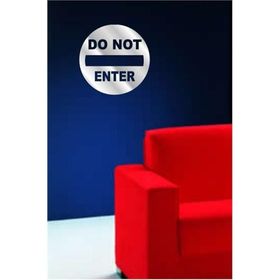 M3Decorium Do Not Enter Dekoratif Ayna