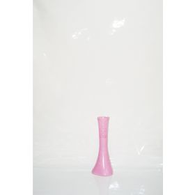 M3Decorium Pembe İşlemeli Fil Ayağı Uzun 40cm Vazo
