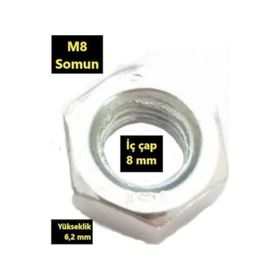M8 40 Adet Somun