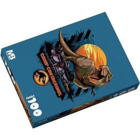 Mabbels 389156 Jurassic Park Jurassic World Camp Cretaceous 100 Parça Puzzle