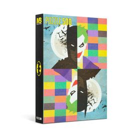 Mabbels 8682059383727 500 Parça Batman vs Joker Puzzle