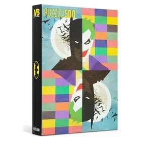 Mabbels 8682059383727 500 Parça Batman vs Joker Puzzle