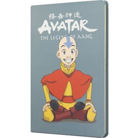 Mabbels DFT-388098 Sert Kapak Avatar Aang Gri 80 Yaprak 15x21 cm Butik Defter