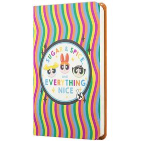 Mabbels DFT-388319 Sert Kapak The Powerpuff Girls Everything Nice Turuncu 80 Yaprak 9x14 cm Mini Defter