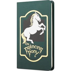 Mabbels DFT-388395 Sert Kapak Lotr The Prancing Pony Yeşil 80 Yaprak 9x14 cm Mini Defter