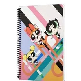 Mabbels DFT-388470 The Powerpuff Girls Pembe 80 Yaprak 17x24 cm Spiralli Defter