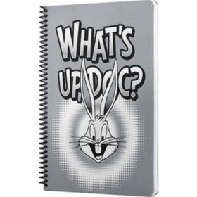 Mabbels DFT-388487 Looney Tunes Whats Up Doc Gri 80 Yaprak 17x24 cm Spiralli Defter