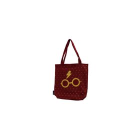Mabbels Harry Potter Gözlük Gabardin Bordo Bez Çanta