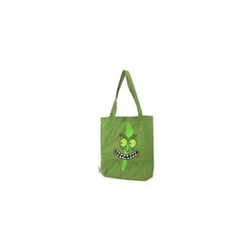 Mabbels Rick and Morty Pickle Gabardin Yeşil Bez Çanta