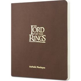 Mabbels The Lord of the Rings Açık Kahve Planlayıcı