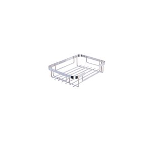 Mabello Paslanmaz Kare 22x15 cm Banyo Duş Rafı