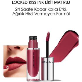 Mac Locked Kiss Ink 24HR Decadence 4 ml Likit Mat Ruj