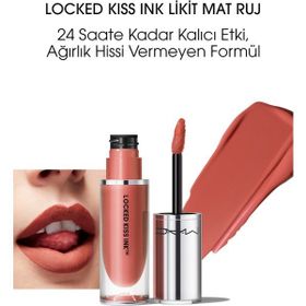 Mac Locked Kiss Ink 24HR Meticulous 4 ml Likit Mat Ruj