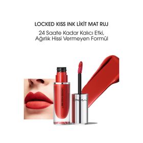 Mac Locked Kiss Ink 24HR Vicious 4 ml Likit Mat Ruj