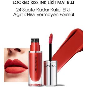Mac Locked Kiss Ink 24HR Vicious 4 ml Likit Mat Ruj