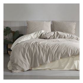 Macas Home Tezza Pamuklu İpliği Boyalı Yıkamalı Tek Kişilik Nevresim Takımı