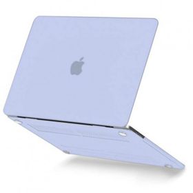 Macbook Pro 13 2020 Macbook Buzlu Kapak Lila Kılıf