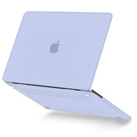 Macbook Pro 13 2020 Macbook Buzlu Kapak Lila Kılıf