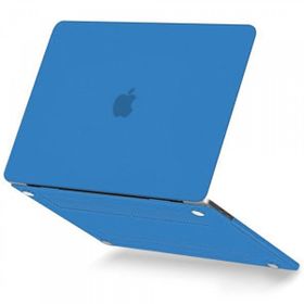 Macbook Pro 13 2020 Macbook Buzlu Kapak Mavi Kılıf