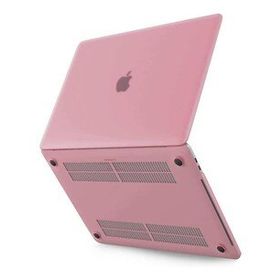 Macbook Pro 13 2020 Macbook Buzlu Kapak Pembe Kılıf