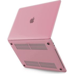 Macbook Pro 13 2020 Macbook Buzlu Kapak Pembe Kılıf